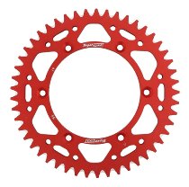 Supersprox Aluminium Chain wheel 520 - 49Z (red)