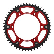 Supersprox Stealth rueda de cadena 520 - 49Z (rojo)