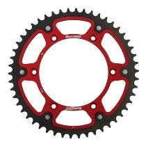 Supersprox Stealth rueda de cadena 520 - 50Z (rojo)