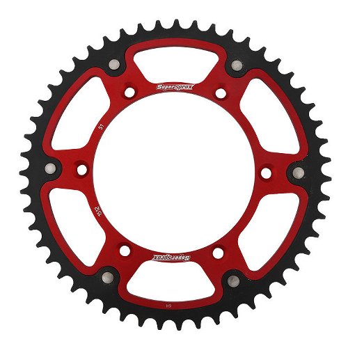 Supersprox Stealth rocchetto per catena 520 - 51Z (rosso)