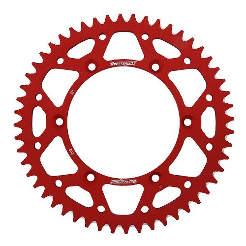 Supersprox Aluminium Chain wheel 520 - 52Z (red)