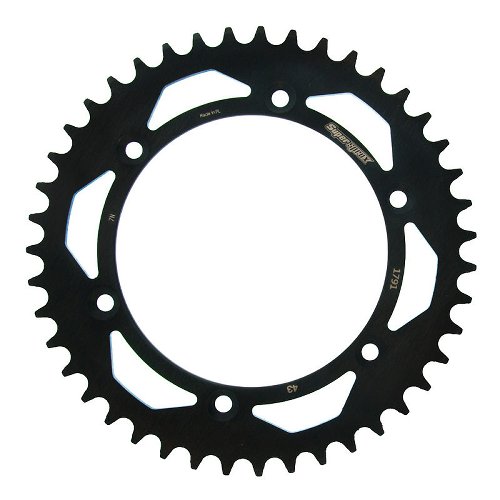 Supersprox Steel Chain wheel 525 - 43Z (black)