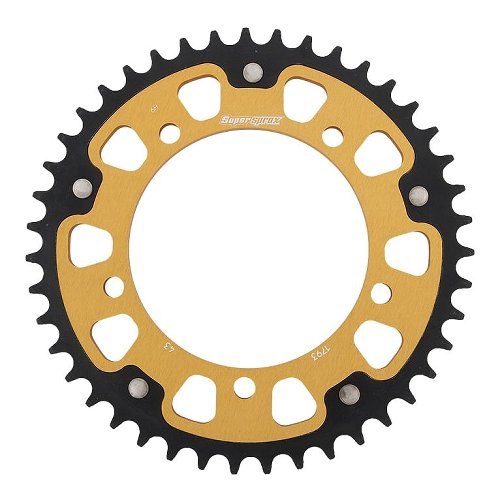 Supersprox Stealth Chain wheel 520 - 43Z (gold)