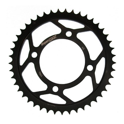 Supersprox acier roue d`entrainement 428 - 45Z (noir)