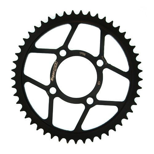 Supersprox acier roue d`entrainement 428 - 49Z (noir)