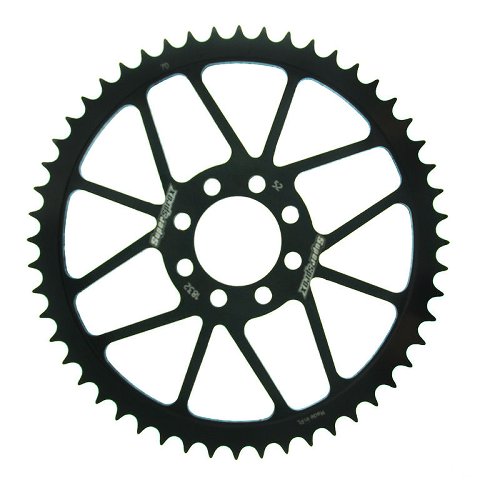 Supersprox acier roue d`entrainement 420 - 52Z (noir)