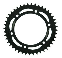 Supersprox acciaio rocchetto per catena 428 - 44Z (nero)