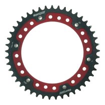 Supersprox Stealth rueda de cadena 530 - 45Z (rojo)