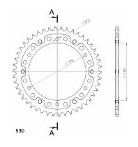 Supersprox Stealth roue d`entrainement 530 - 46Z (noir)