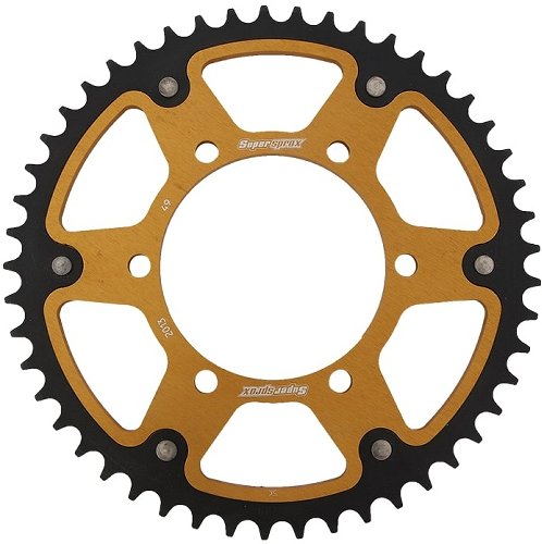 Supersprox Stealth Chain wheel 520 - 49Z (gold)