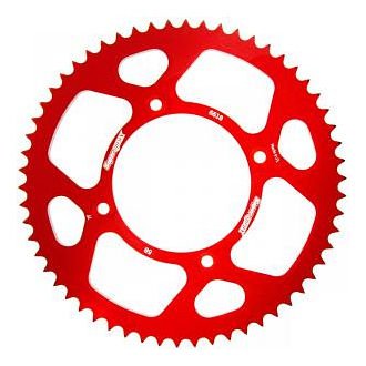 Supersprox Aluminium Chain wheel 420 - 58Z (red)