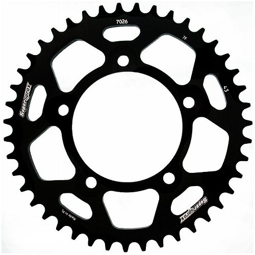 Supersprox Alu-Kettenrad 525 - 43Z (schwarz)