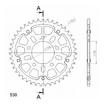 Supersprox Stealth Chain wheel 530 - 44Z (black)