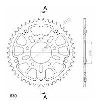 Supersprox Stealth Chain wheel 530 - 46Z (black)