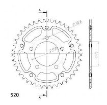 Supersprox Stealth Chain wheel 520 - 39Z (green)