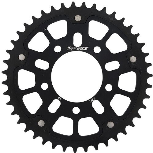 Supersprox Stealth rocchetto per catena 520 - 43Z (nero)