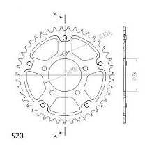 Supersprox Stealth roue d`entrainement 520 - 43Z (rouge)