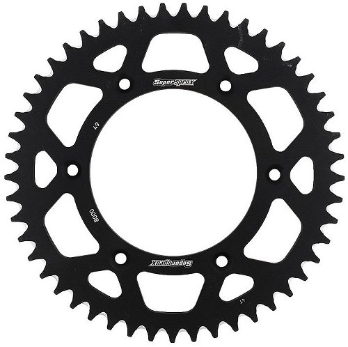 Supersprox aluminium roue d`entrainement 520 - 49Z (noir)