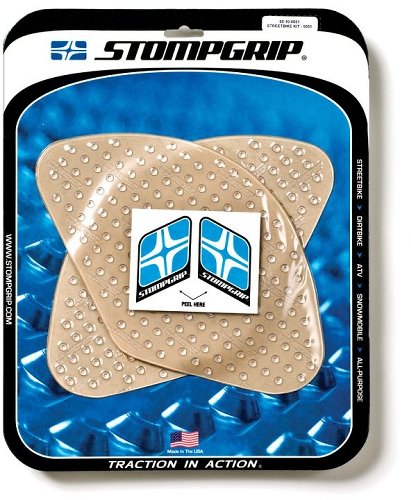 Stompgrip Volcano, clear - BMW R 1200 GS / Suzuki SV650,