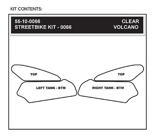 Stompgrip Volcan, klar - Ducati Monster 1993 - 2014