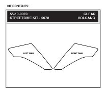 Stompgrip Volcano, clear - Ducati Multistrada 1200 10-14