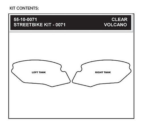 Stompgrip Volcano, clear - Ducati Diavel 1200