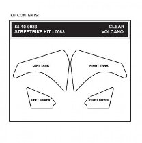 Stompgrip Volcano, clear - BMW F 800 GS 09-12