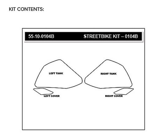 Stompgrip Volcano, black - Yamaha YZF-R25 / YZF-R3 15-18