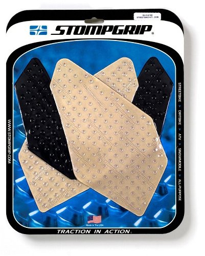 Stompgrip Volcano, clear/black - BMW R 1200 R, 1250 R