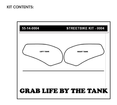 Stompgrip Icon, schwarz - Yamaha YZF-R6 03-05