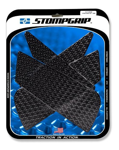 Stompgrip Icon, black - Ducati 848 / 1098 / 1198 / Streetfighter