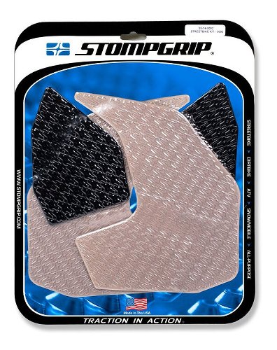 Stompgrip Icon, clear/black - Yamaha MT-09 14-20