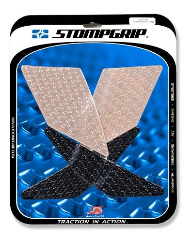 Stompgrip Icon, clear/black - Yamaha MT-09 Tracer 15-