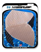 Stompgrip Icon, klar/schwarz - Yamaha YZF-R25 / YZF-R3 15-18