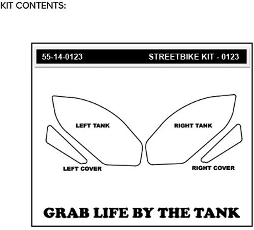 Stompgrip Icon, clear - Honda CB 500 F, CBR 500 R