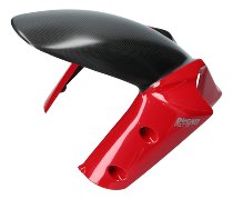 Ducati Mudguard front, carbon, red - 1200 Multistarada S