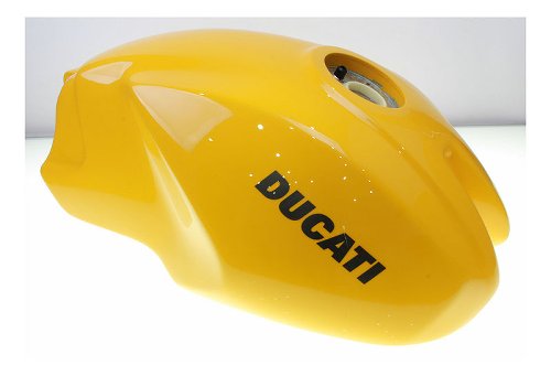 Ducati Fuel tank, yellow - 620, 800, 1000 Monster 2004