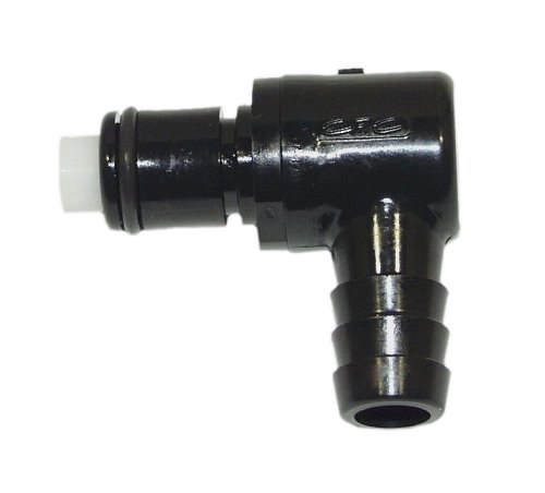 Ducati conector angular para tanque, negro - 748, 916, 996,