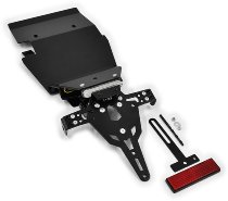 Zieger Pro license plate holder, black - Triumph Thruxton