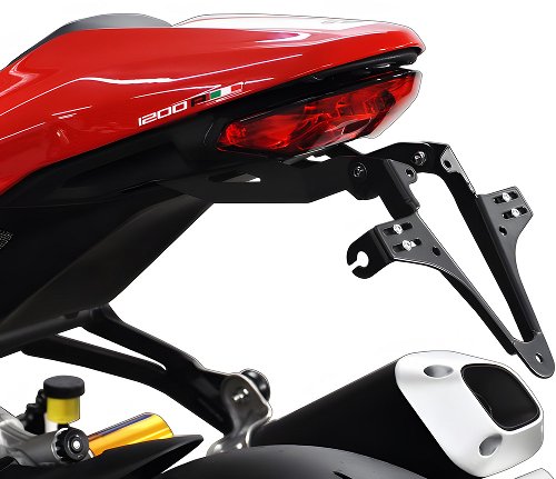 Porta targa Zieger per Ducati Monster 1200 R