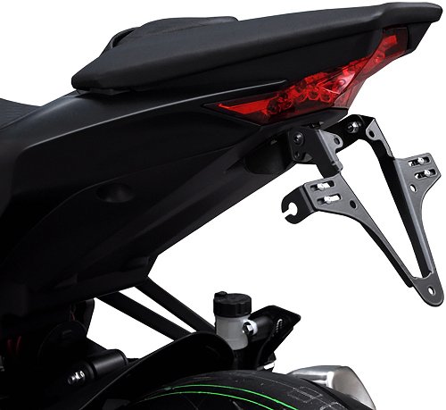 Soporte de matrícula Zieger adecuado para Kawasaki Z1000