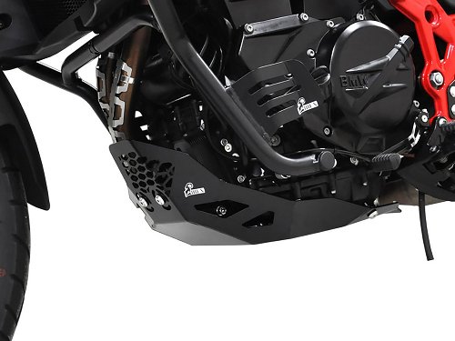 Protezione motore Zieger, nero - BMW F 650 / 700 / 800 GS