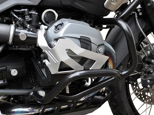 Zieger cylinder guard, silver - BMW R 1200 GS / R / R nineT