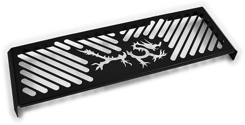 Zieger Dragon Kühlerabdeckung, schwarz - Yamaha XJR 1300