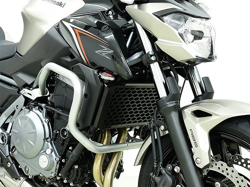 Coperchio radiatore Zieger per Kawasaki Z650 BJ 2017-24