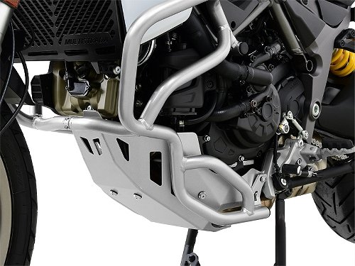 Zieger engine guard, silver - Ducati Multistrada 950 / V2 /