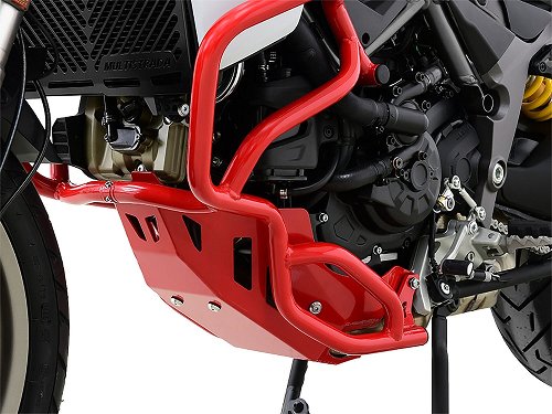 Zieger engine guard, red - Ducati Multistrada 950 / V2 / S