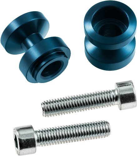 Zieger Bobbins M10 blue with spacer sleeve