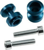 Zieger Bobbins M10 blau mit Distanzhülse