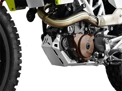 Protezione motore Zieger, argento - Husqvarna 701 Enduro /